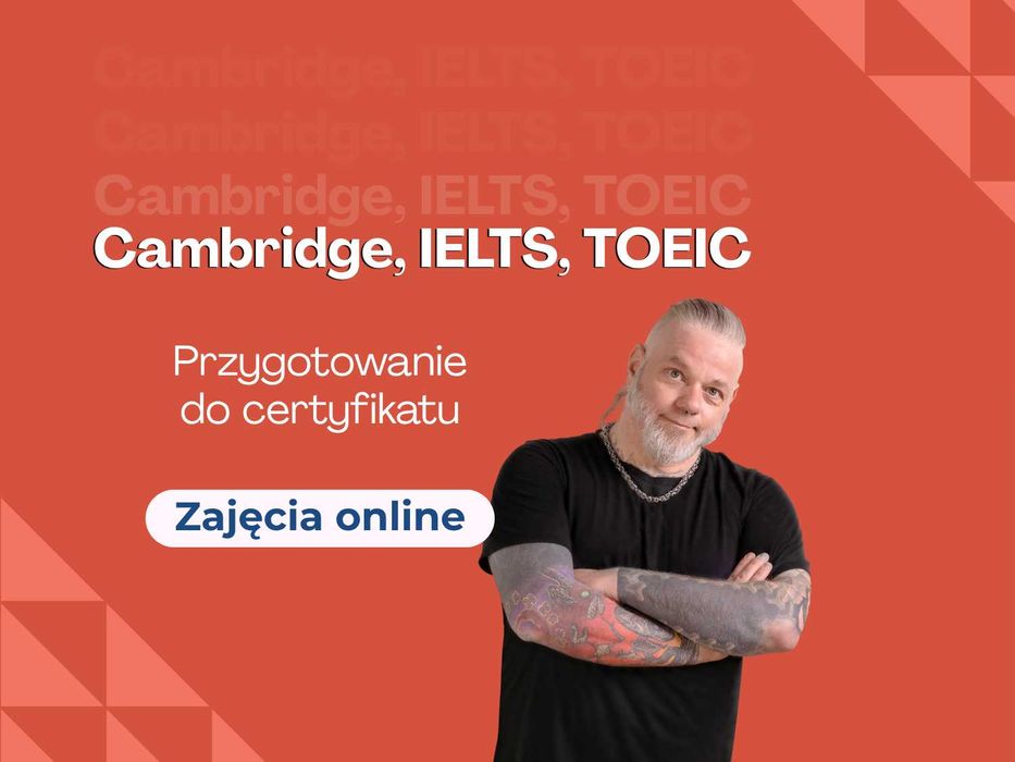 KOREPETYCJE egzamin język angielski ONLINE