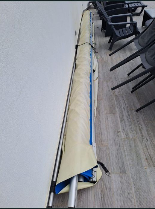 Proteção para piscina