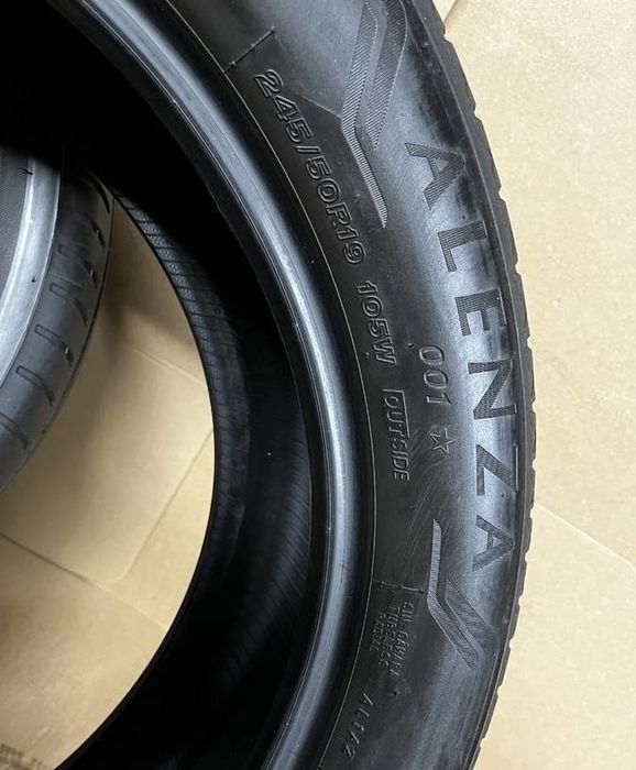 4 x BRIDGESTONE ALENZA 001 245/50 R19 105