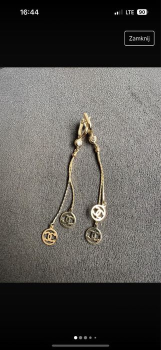 Kolczyki zlote 14 karat proba 585