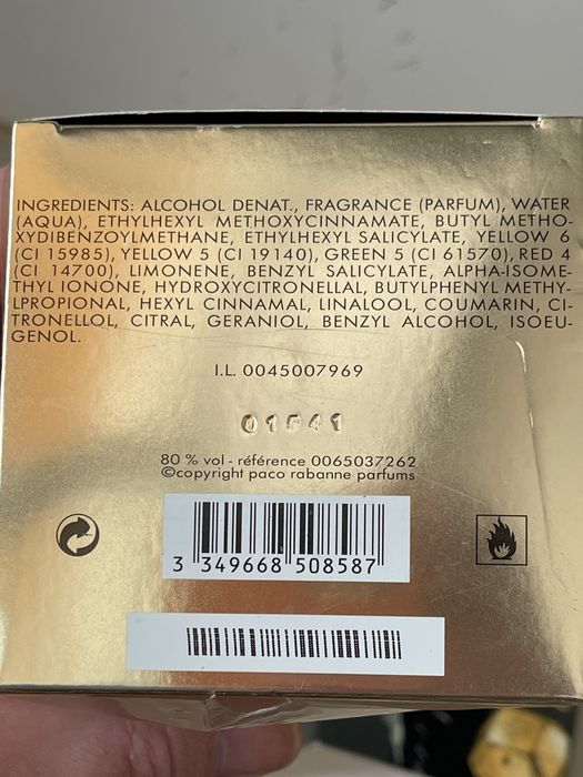 Lady MILLION paco rabanne парфюм духі