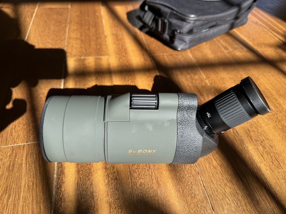 Spotting Scope SVBONY 25–75x70 + Tripé + Bolsa