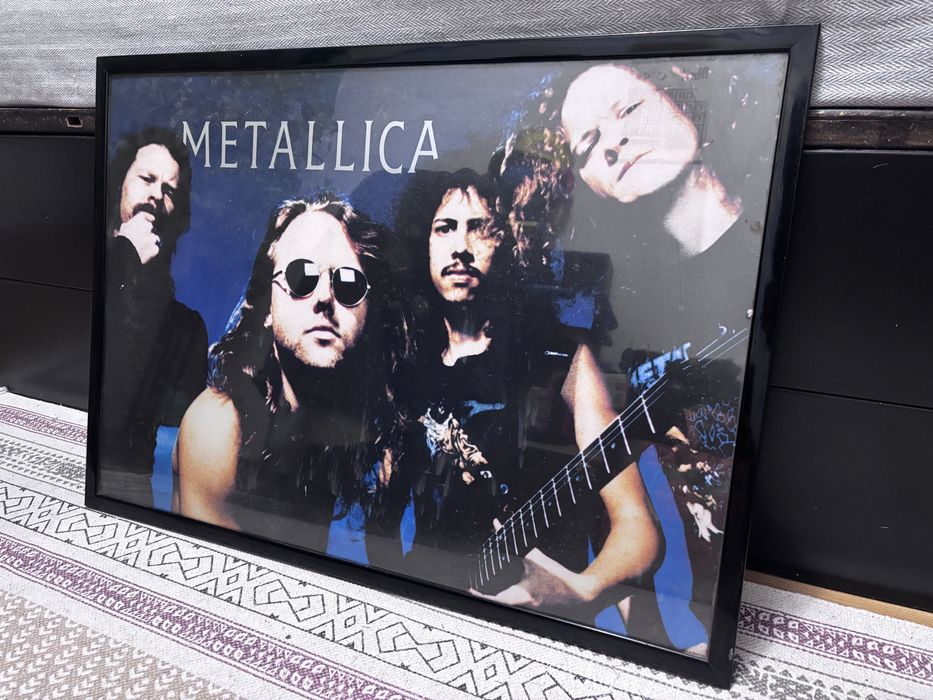 Poster Metallica anos 90s
