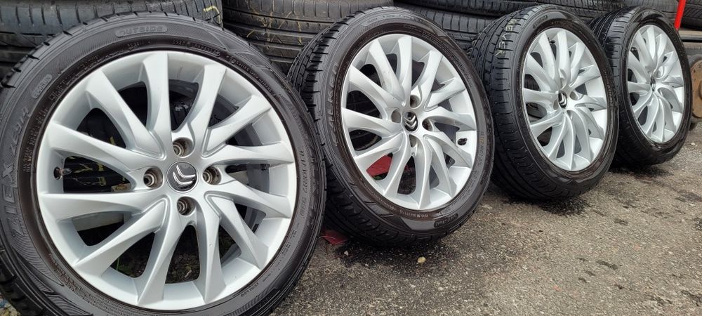 Oryginalne felgi Citroen 17  4x108 z oponami polecam