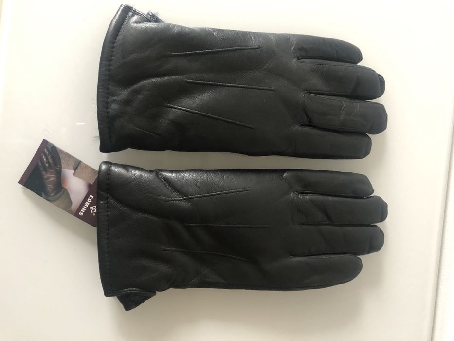 Rękawiczki skórzane Męskie