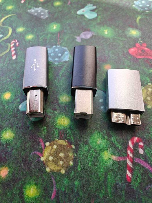 Переходник 18 видов Type-C MicroUSB MicroSD Lighting Type-B RJ45 USB3