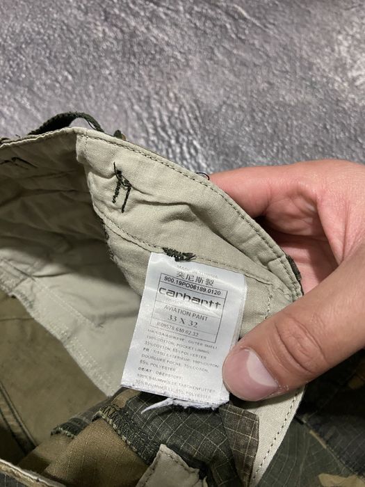 вінтажні карго штани Carhartt aviation pant
