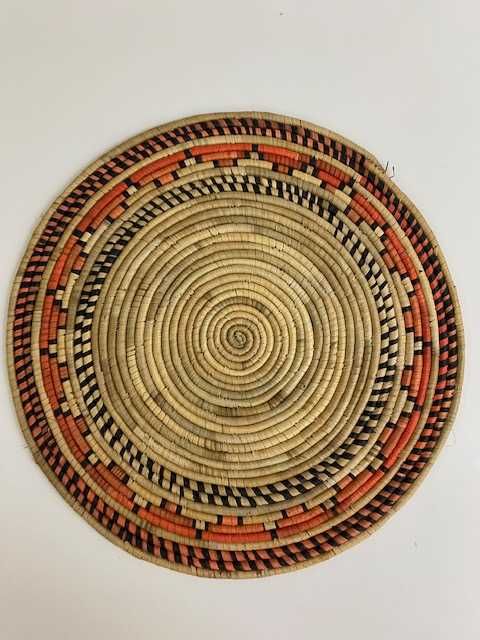 Conjunto de 12 Bases artesanais Guiné Bissau