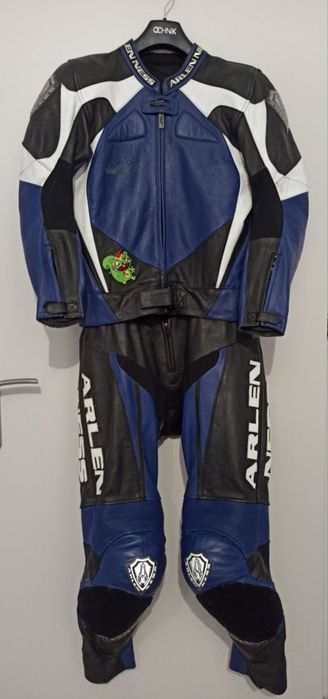 Arlen Ness 48 2PC kombinezon motocyklowy skórzany dwuczęściowy