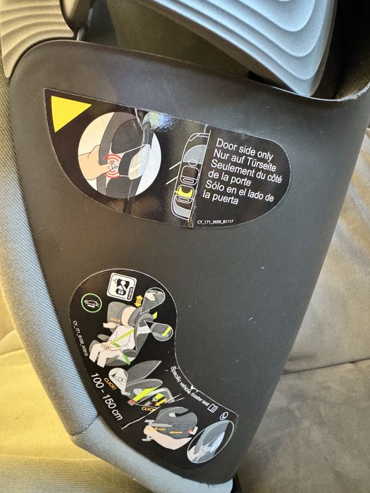 Fotelik samochodowy cybex solution s i-fix 100-150 cm