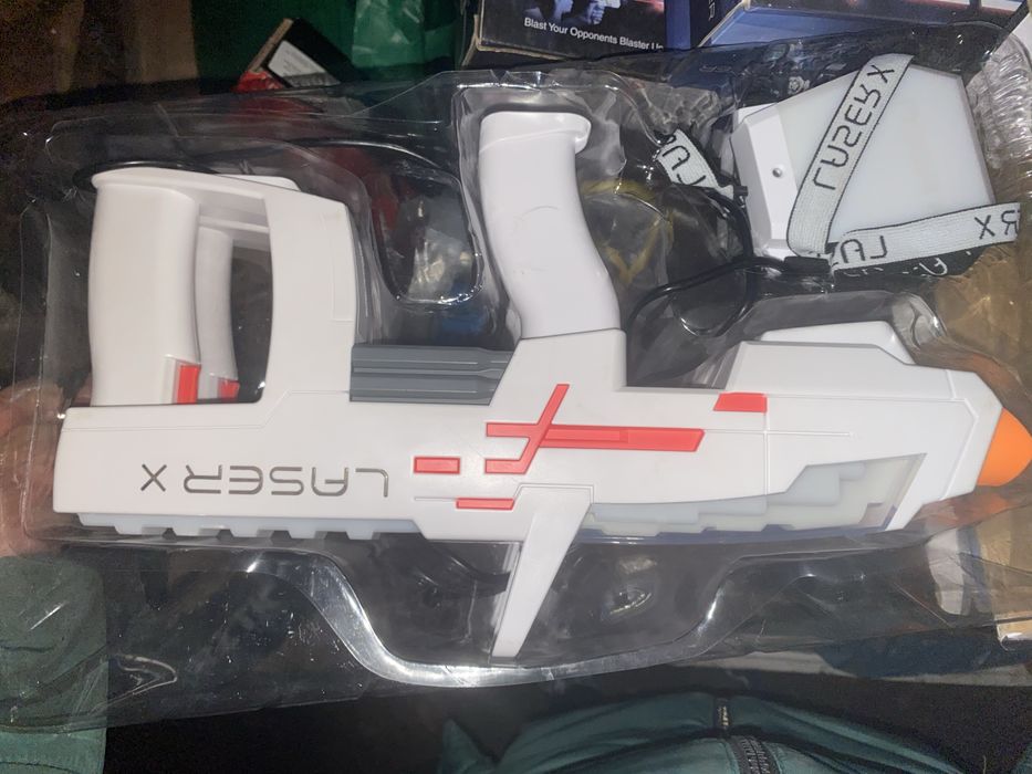 Лазерні бластери Laser X (розкладні,з мішенямі,в наявності 7 шт)