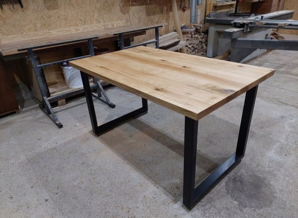 Stół dębowy loftowy,