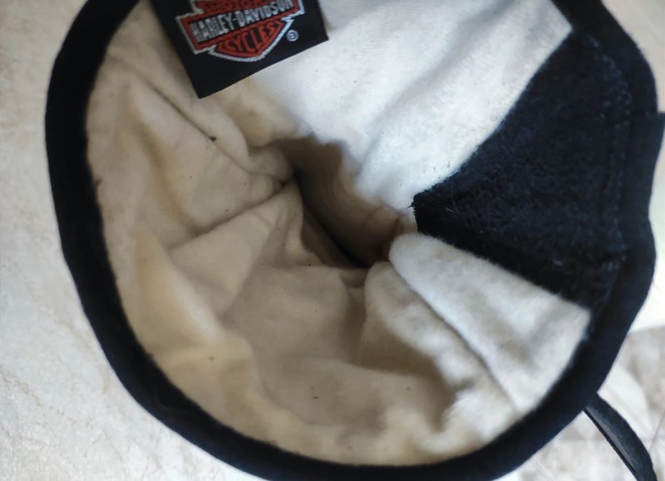 Rękawiczki skórzane Harley Davidson S