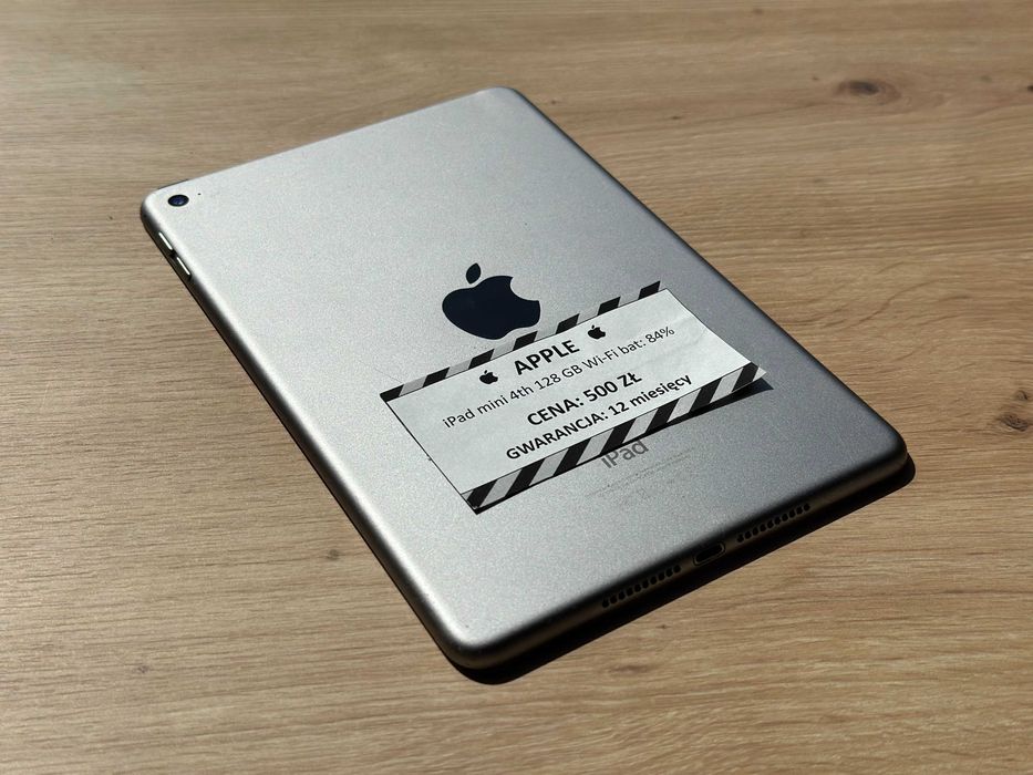 Tablet Apple iPad mini 4th 128 GB Wi-Fi – bat: 84% – GW 12M