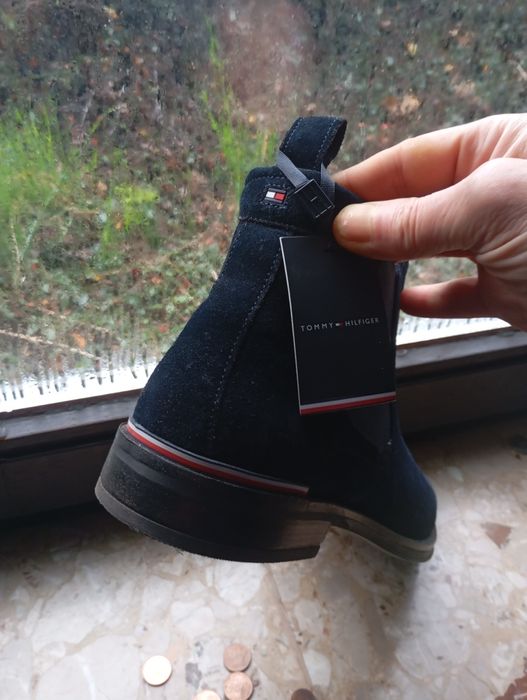 Замшевые Челси TOMY HILFIGER