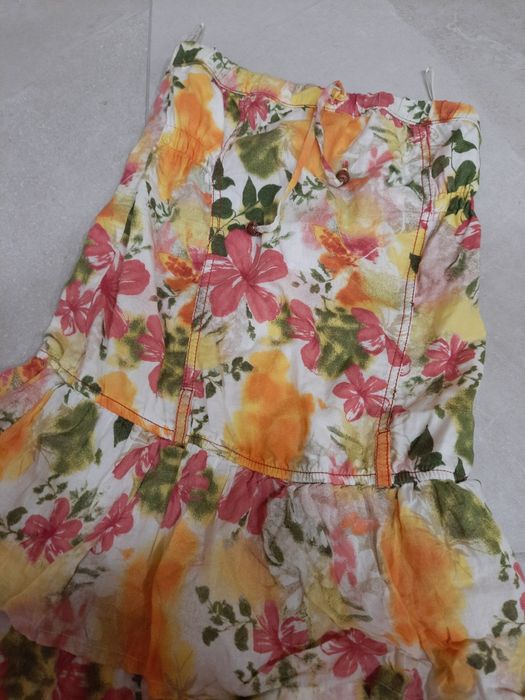 Letnia sukienka w kwiaty na lato xs