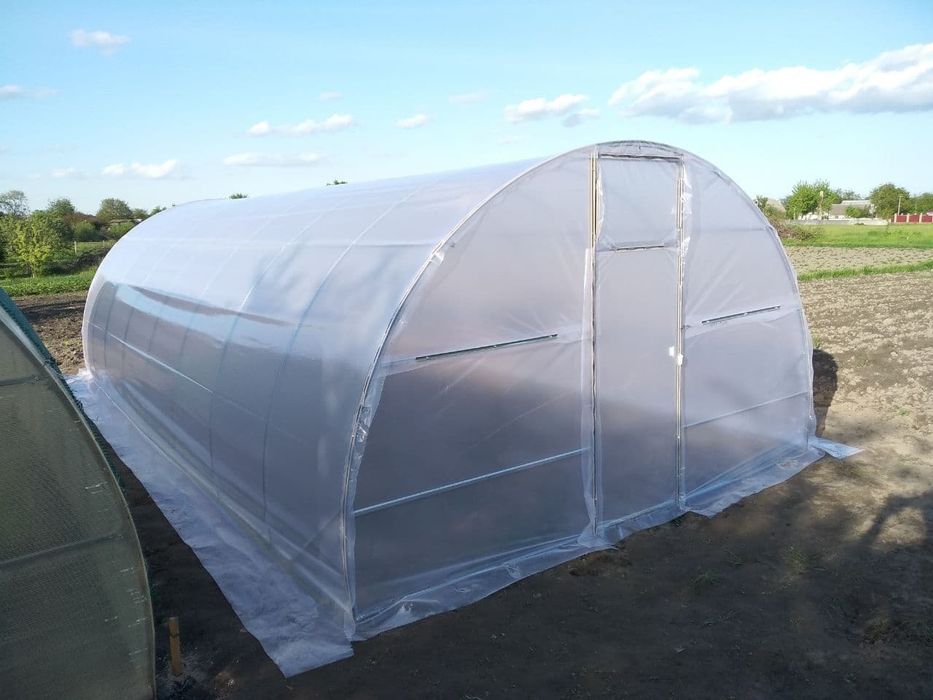 Усиленная теплица 3×6 / 4×10 — плёнка 150 мкм