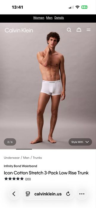 Труси Calvin Klein чоловічі.