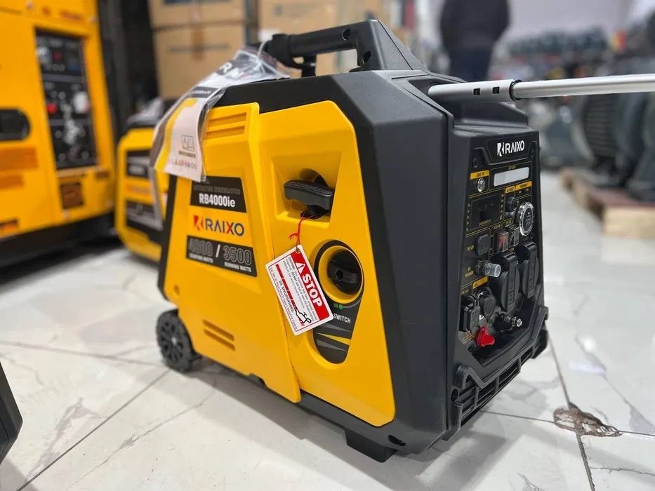 Генератор инверторный RAIXO RB4000iE | 4 кВт | Гарантия 1 год!!!