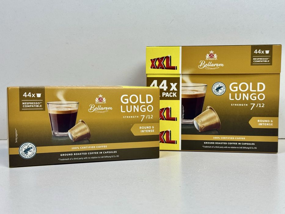 Кава в капсулах Bellarom Gold lungo Round & intense 7/12 44 шт