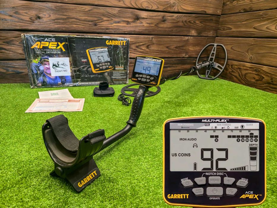 Металошукач  Garrett ACE APEX 8.5x11" Raider Multi-flex
