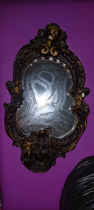 Винтажное зеркало в стиле барокко под реставрацию