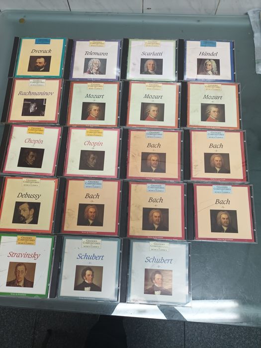 Colecção 39 cd's Grandes compositores da  música Clássica