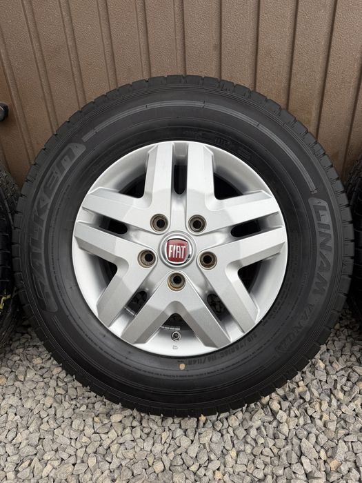 Felgi z Oponami 16” Fiat 5x130 215/75/16c Ducato Jumper Boxer Demo/Now