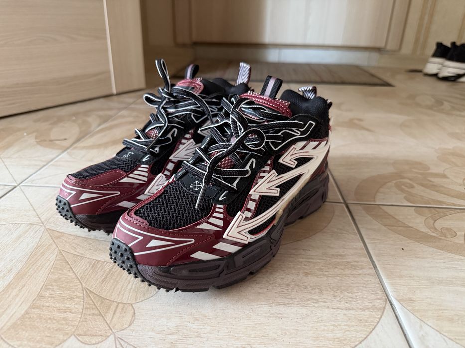 off white be right back burgundy 40 размер