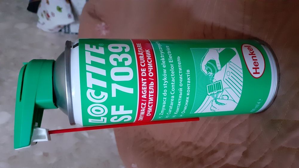 LOCTITE SF 7039 очиститель для электрических контактов, подверженных в