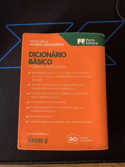 Dicionário Básico da Língua Portuguesa c acordo ortográfico