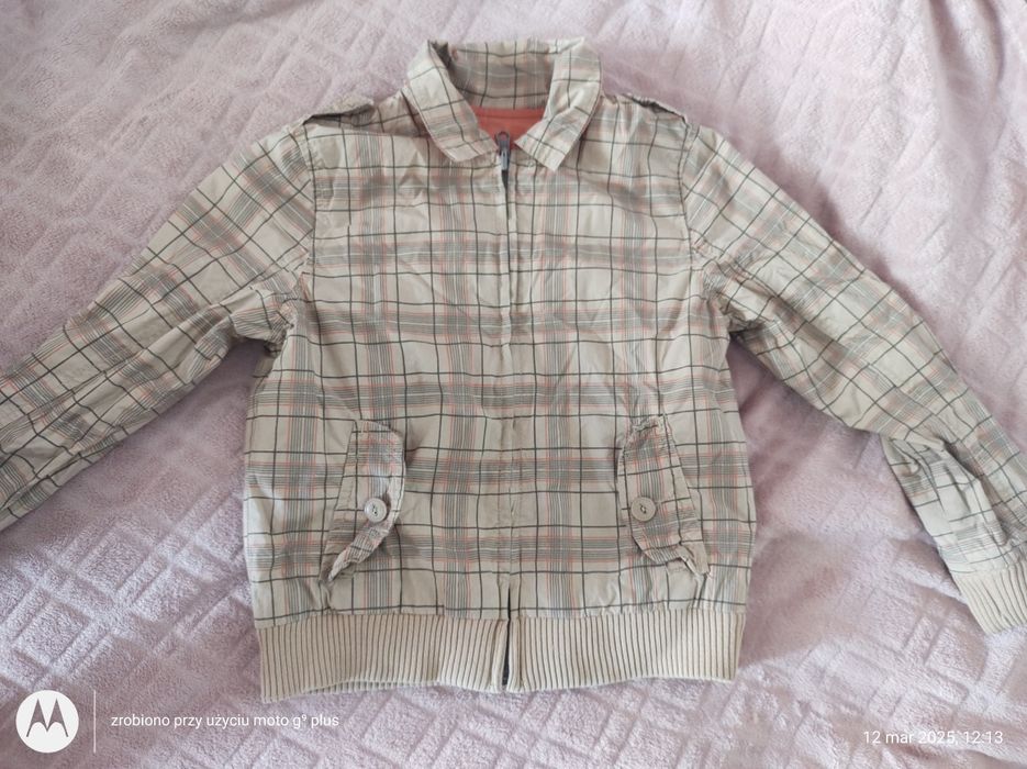 Kurtka wiosenna Zara dwustronna 110-116