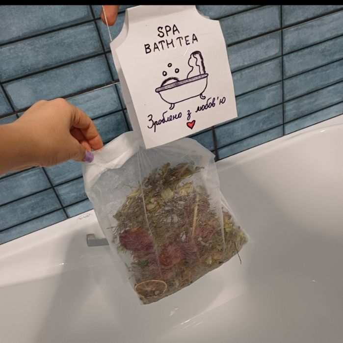 релаксуючий чай для ванни та чану