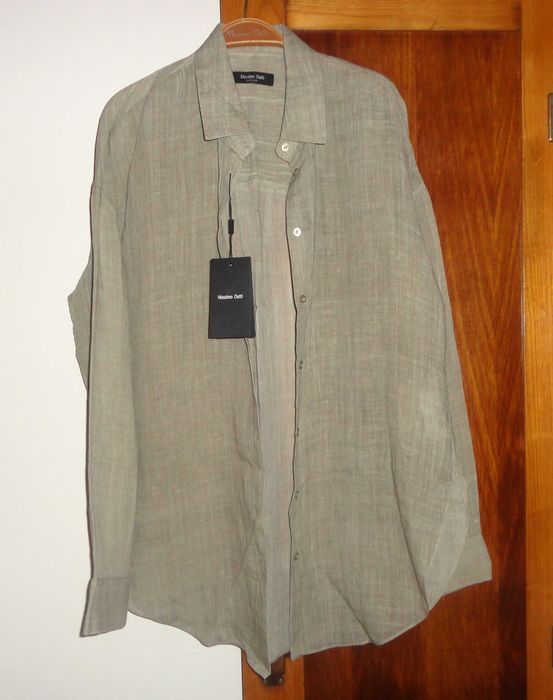 Camisa oversize Massimo Dutti