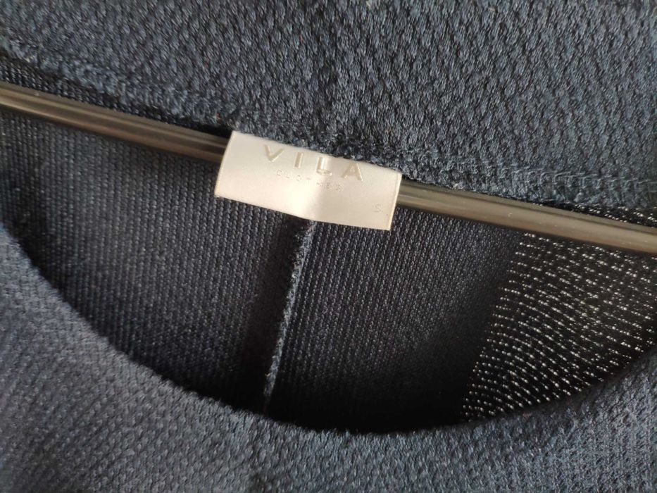 Piękna granatowa sukienka roz.S z Vila