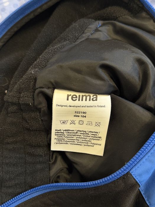Зимові напівкомбінезон / лижні штани Reima Tec 104 (+6) см
