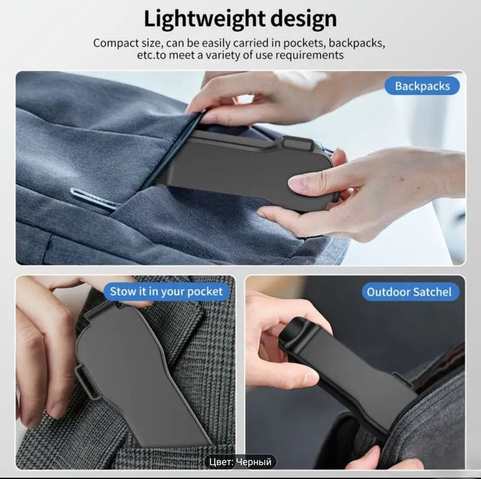 Защитная крышка органайзер для стандартного чехла DJI Osmo Pocket 3