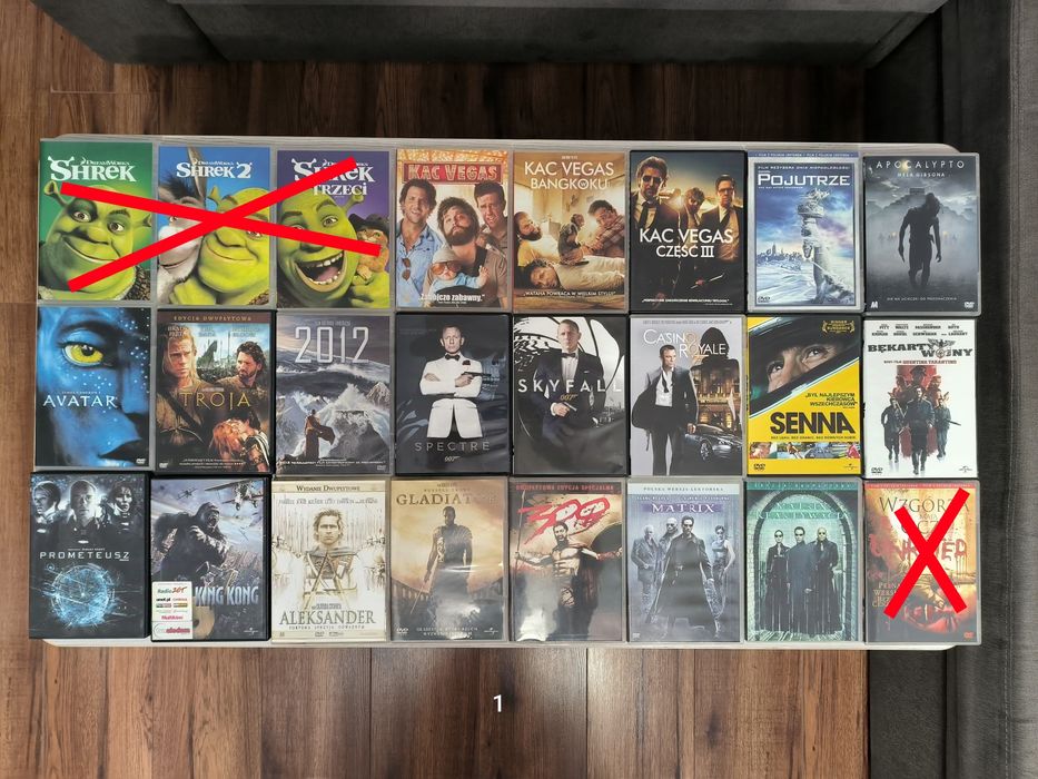 Filmy i seriale na DVD