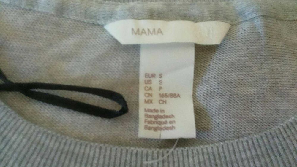 Джемпер свитер кофта H&M для беременных XS/S евро 42