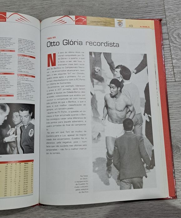 Conjunto de 2 livros do Sport Lisboa e Benfica