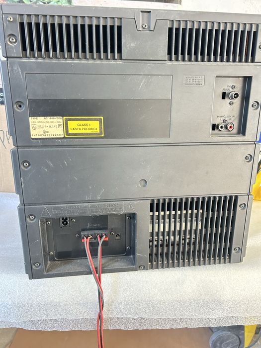 Aparelhagem Philips com colunas