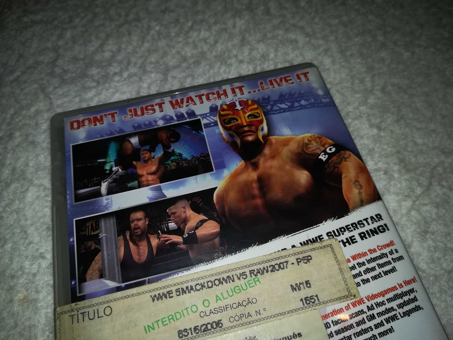 SmackDown vs Raw - psp (jogos para playstation portátil)