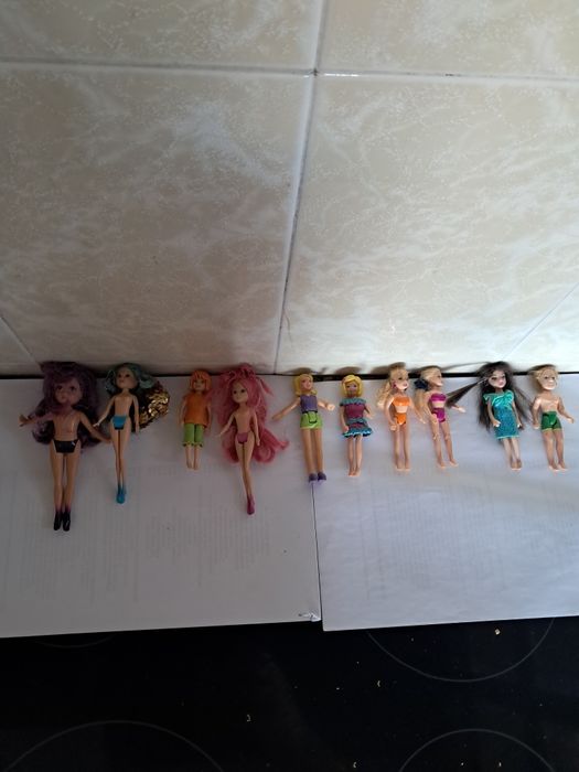 Lote de bonecos classicos