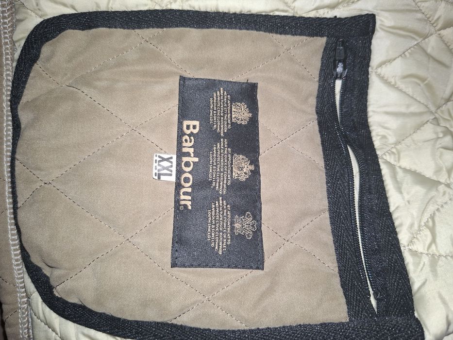 Markowa pikowana męska kurtka Barbour XXL | Stan Idealny | Klasyczny
