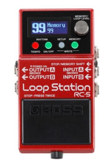 Pedal Boss Loopstation RC- 5 novo em caixa