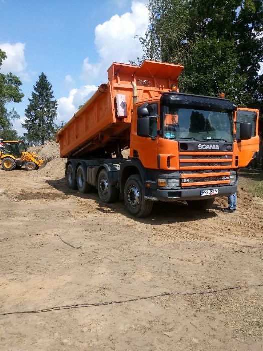 Transport Kruszyw, Transport Maszyn, Kruszywa, Żwir, Piach, Tłuczeń