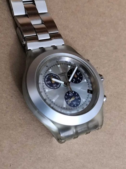 Swatch Irony Diaphane Chrono Icestorm – SVCK4002
