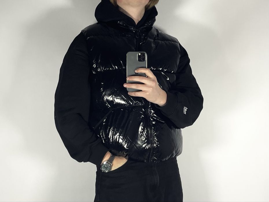 Дута оверсайзова жилетка Bershka M-XL безрукавка puffer zara rummy