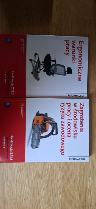 Sprzedaję książki z zakresu BHP