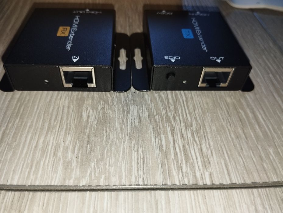 Przedłużacz adapter HDMI ethernet